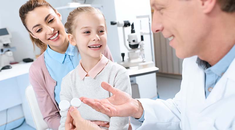 Kurzsichtigkeit bei Kindern - Kontaktlinsen sind auch für Kinder geeignet
